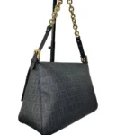 Fendi Zucchino Mamma Baguette Shoulder Bag