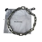 Balenciaga B Chain Necklace