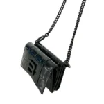 Balenciaga Hourglass Mini Wallet on Chain