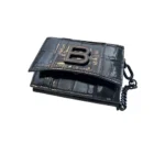 Balenciaga Hourglass Mini Wallet on Chain