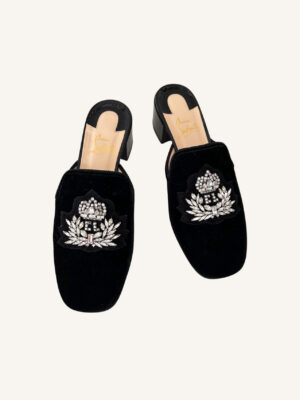 Christian Louboutin Velvet Loafers (Size 39.5)