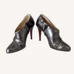 Christian Louboutin Silver Booties (Size 36)