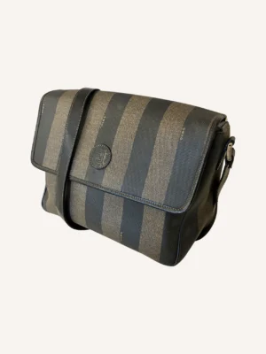 Fendi Vintage Pequin Crossbody