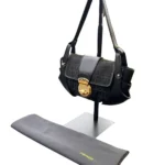 Fendi Zucchino Canvas and Leather Shoulderbag