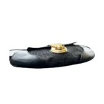 Fendi Zucchino Canvas and Leather Shoulderbag