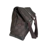 Gucci GG Leather Trimmed Tote