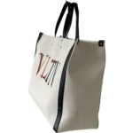 Valentino Garavani VLTN Print Canvas Tote Bag