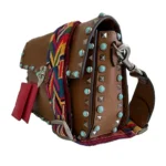 Valentino Guitar Rockstud Rolling Crossbody Bag