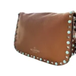 Valentino Guitar Rockstud Rolling Crossbody Bag