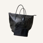 Alaia Oversized Lasercut Tote