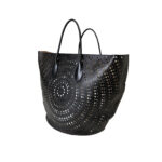 Alaia Oversized Lasercut Tote