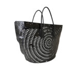 Alaia Oversized Lasercut Tote
