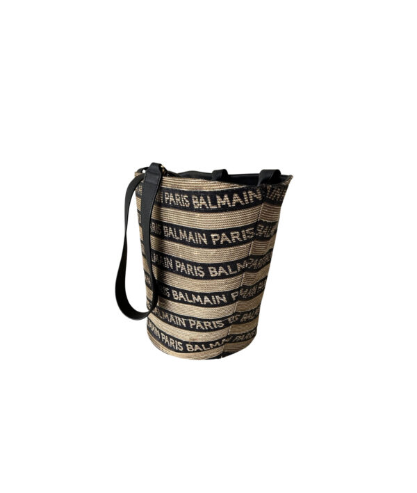 Balmain Raffia Basket