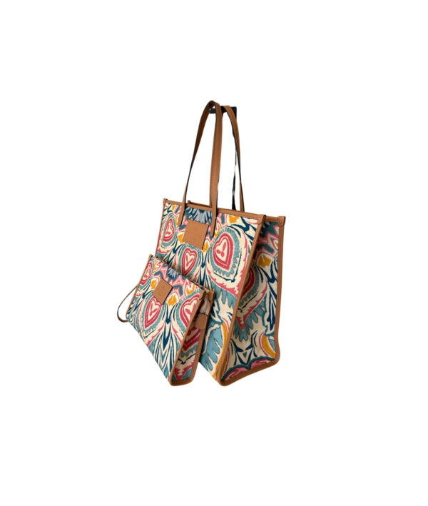ETRO multi-coloured paisley print floral with matching Necessaire