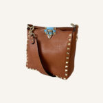 Valentino Garavani Small Rockstud Flip-Lock Hobo Bag