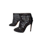 Alaia Suede Booties (Size 36)