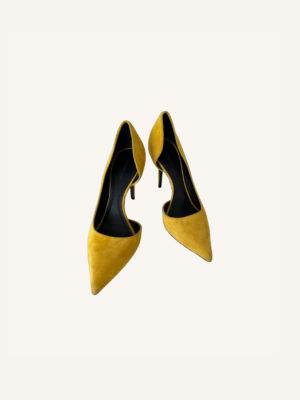 Celine Suede Heels (Size 37)