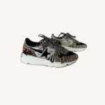 Golden Goose Sole Trainers in Striped Pony (Size 36)