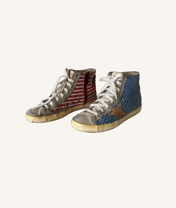 Golden Goose Flag Sneakers (Size 36)