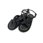 Valentino Garavani leather sandals (Size 38)