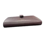Celine Burgundy Leather Wallet