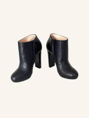Christian Louboutin Calfskin Ankle Booties (Size 38)