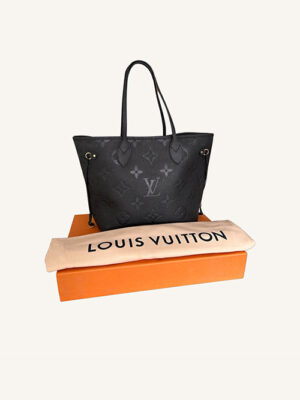 Louis Vuitton Neverfull MM Monogram Empreinte Leather