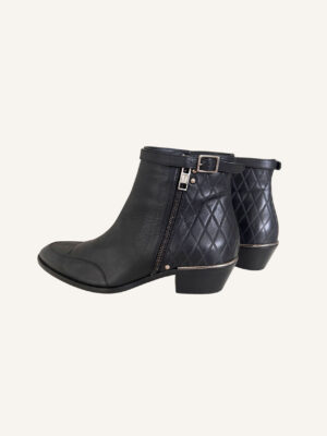 Chloe Leather Booties (Size 37.5)