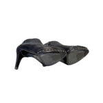 Chanel CC Cap Toe Leather Chain Plaform Boot (Size 38)