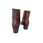 Chanel Calfskin Double Zip Short Boots (Size 38)