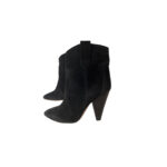 Isabel Marant Roxanne Suede Western Booties (Size 38)