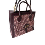 Christian Dior Oblique Canvas & Leather Tote