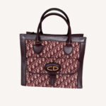 Christian Dior Oblique Canvas & Leather Tote