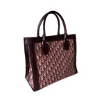 Christian Dior Oblique Canvas & Leather Tote