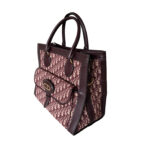 Christian Dior Oblique Canvas & Leather Tote