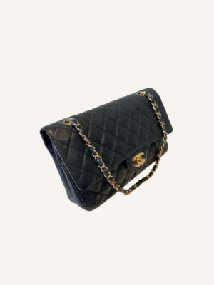 Chanel Classic Caviar Double Flap