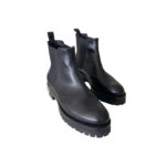 Alexander McQueen Biker Boots with Studded Heels (Size 40)