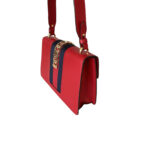 Gucci Sylvie Red Leather Handbag