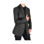 Versace Baroque Leather Jacket