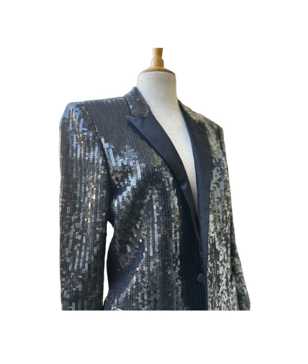 Yves Saint Laurent Sequin Tux Jacket