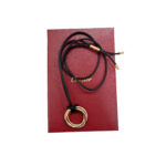 Cartier Trinity Gold Pendant on Chord