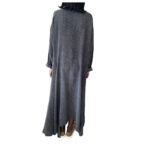 Balenciaga Silk Maxi Dress (42)