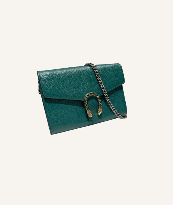 Gucci Dionysus Leather Mini Chain Bag