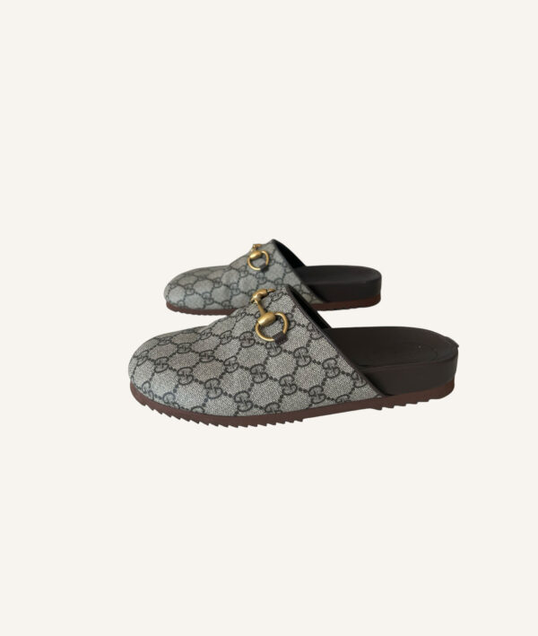 Gucci GG Horsebit Slipper (Size 38)