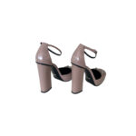 Gucci Patent Leather Horsebit Ankle Strap Pumps (Size 38)