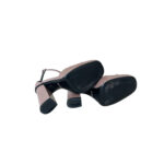 Gucci Patent Leather Horsebit Ankle Strap Pumps (Size 38)