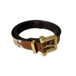 Burberry Women's Check Belt