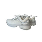 Christian Dior Vibe White & Silver Sneakers (Size 38)