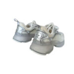 Christian Dior Vibe White & Silver Sneakers (Size 38)