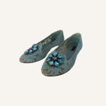 Dolce & Gabbana Lace Crystal Embellished Flats (Size 37.5)